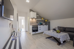 Living room & kitchen